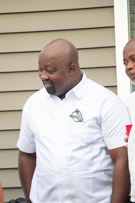 Frank Quarshie Djagbletey among supporters